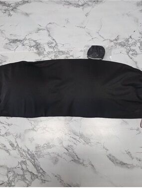 True & Co Extra Large Black Bandeau with Removable Strap NWT